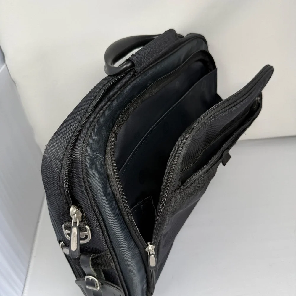 HP Laptop Briefcase Case Messenger Bag Unisex  Black Workwear Padded Travel Pro